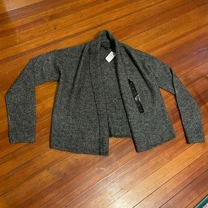 Gray Banana Republic cardigan